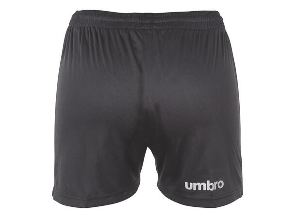 UMBRO Core Shorts W Sort 40 Teknisk spillershorts dame